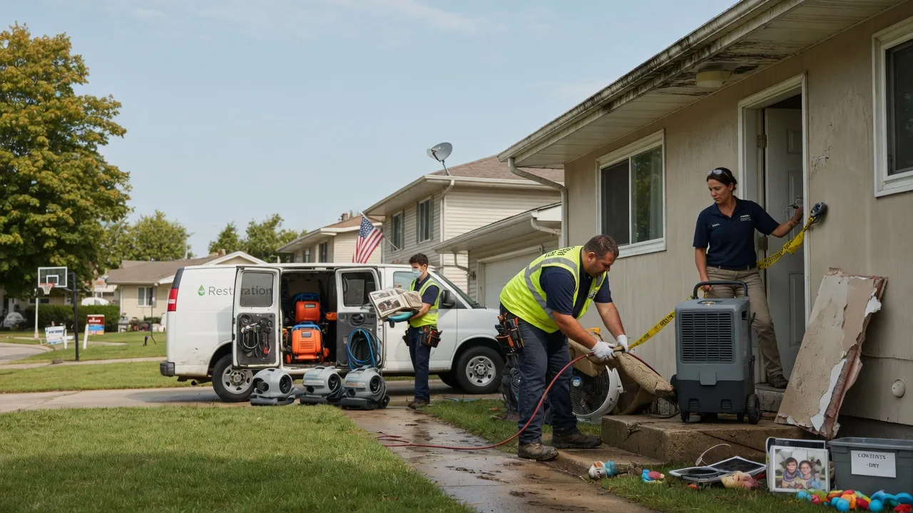 Water Damage Restoration in Andover, CT near me
